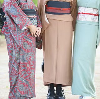 着物姿の女性
