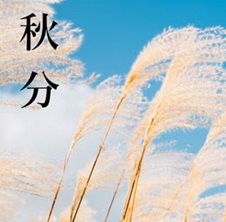秋分｜二十四節気 長月