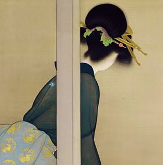 上村松園《待月》 1926年