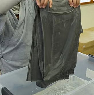 着物お悩み相談室・洗える着物の洗い方を実演